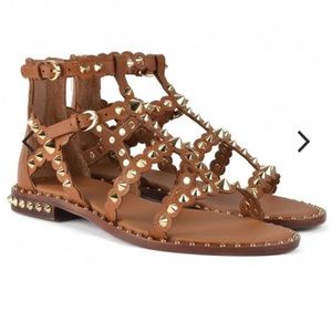 Ash Pixel Studded Sandals